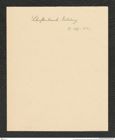 k.k. naturhistorisches Hofmuseum, Intendanzakten 1885-1896 (Hauer), Aktenzahl Z.149-152/1892, Seite 1